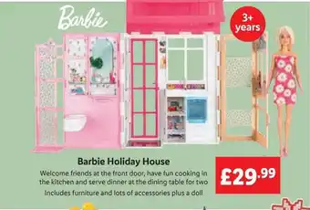 Lidl Barbie holiday house offer