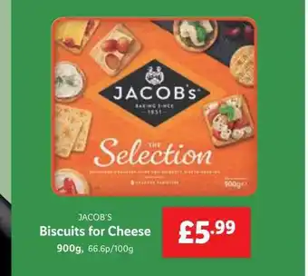 Lidl Biscuits for cheese jacob's offer
