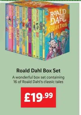 Lidl Roald dahl box set offer