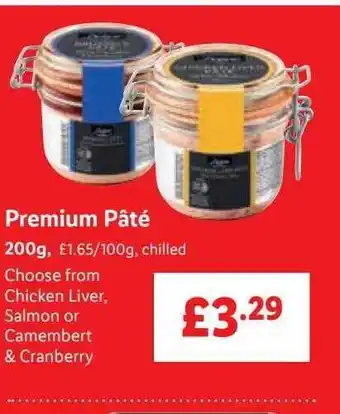 Lidl Premium pâté offer