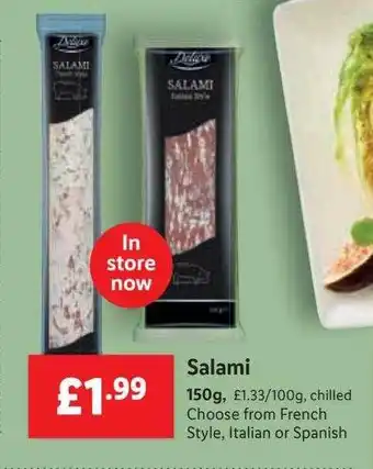 Lidl Salami offer