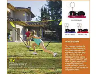 Decathlon Perfly 3m Badminton Net Easy Set offer