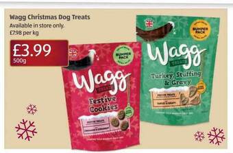 Aldi Wagg christmas dog treats offer
