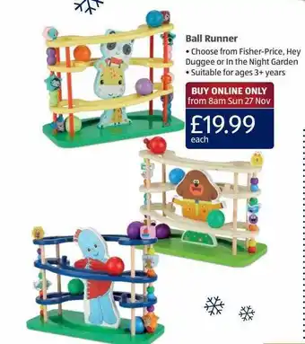 Aldi Ball runner offer