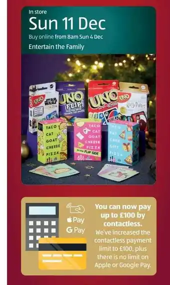 Aldi Entertain the family offer