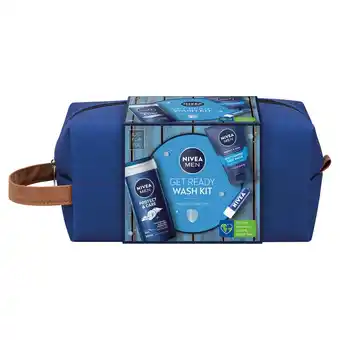 Tesco Nivea men get ready wash kit gift set offer