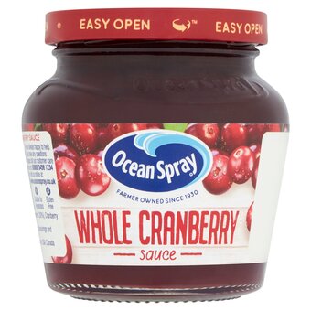 Tesco Ocean spray whole berry cranberry sauce 250g offer