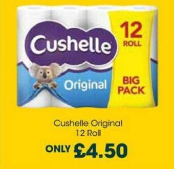 Centra Cushelle Original 12 Roll offer