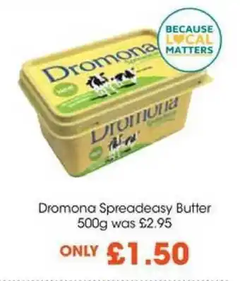 Centra Dromona Spreadeasy Butter 500g offer