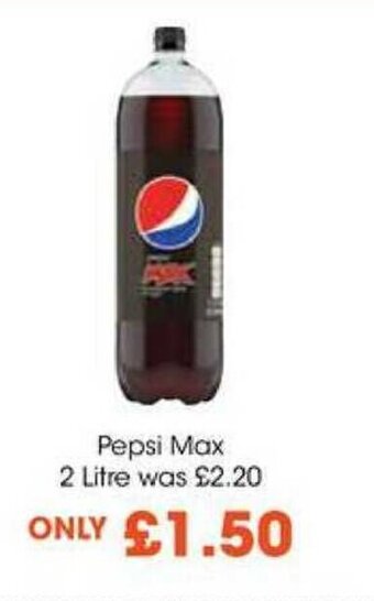 Centra Pepsi Max 2L offer
