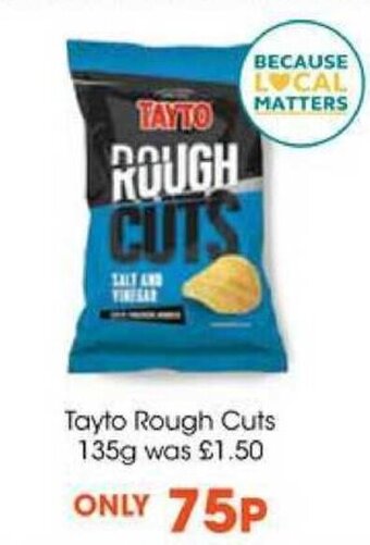 Centra Tayto Rough Cuts 135g offer