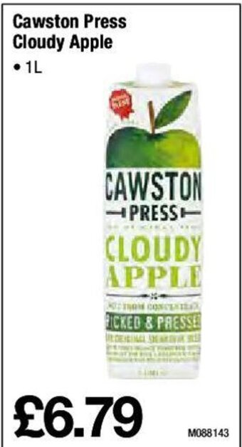 Makro Cawston Press Cloudy Apple offer