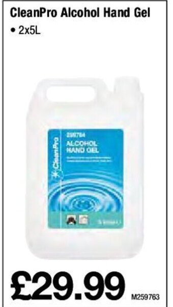 Makro CleanPro Alcohol Hand Gel offer