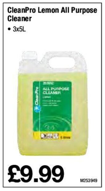 Makro CleanPro Lemon All Purpose Cleaner offer