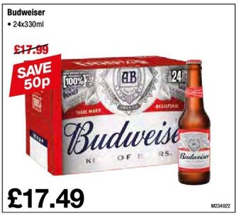Makro Budweiser offer