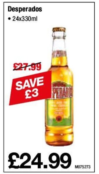 Makro Desperados offer