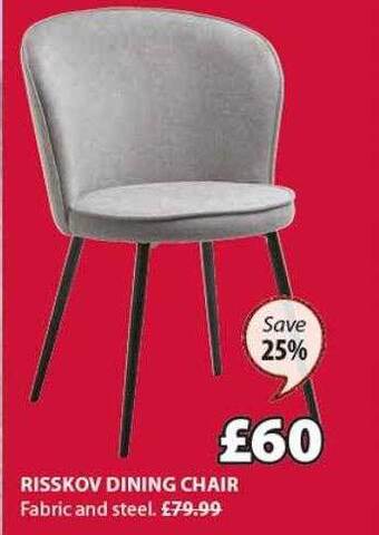 JYSK Risskov dining chair offer