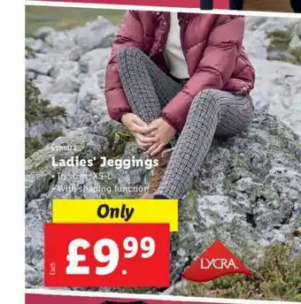 Lidl Esmara ladies' jeggings offer