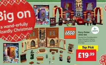 Lidl Harry potter lego set offer