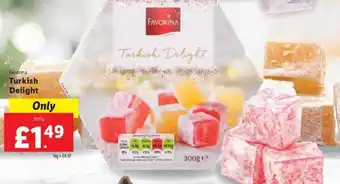 Lidl Favorina turkish delight offer