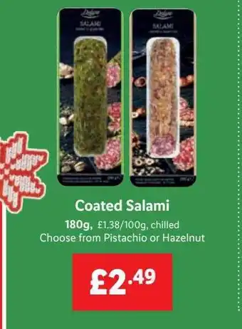 Lidl Coated salami offer