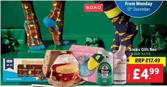Lidl Socks gift box offer