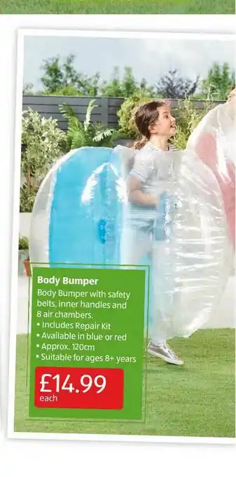 Aldi Body Bumper offer