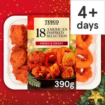Tesco Tesco 18 american inspired selection 390g offer