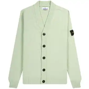 Pockets Stone island 'full button' cotton cardigan chiaro offer