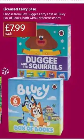 Aldi Licensed carry case offer