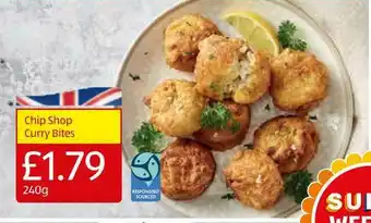 Aldi Chip Shop Curry Bites offer