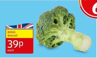 Aldi British Broccoli offer