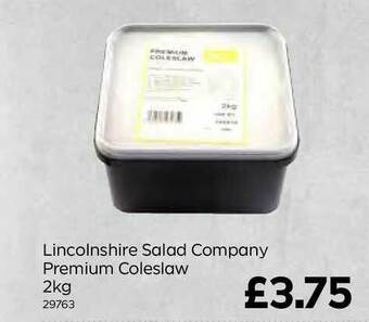 Bestway Lincolnshire Salad Company Premium Coleslaw 2Kg offer