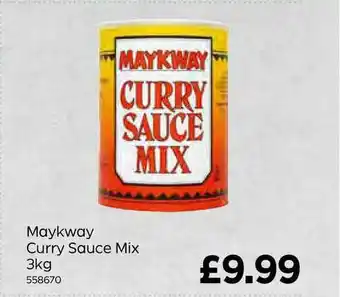 Bestway Maykway Curry Sauce Mix 3Kg offer