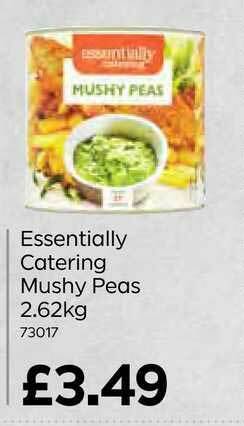 Bestway Essentially Catering Mushy Peas 2.62Kg offer