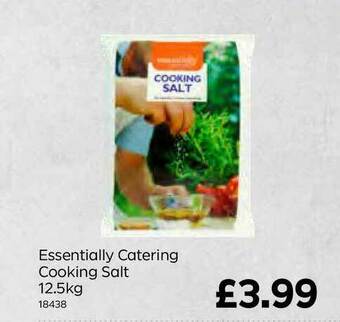 Bestway Essentially Catering Cooking Salt 12.5Kg offer