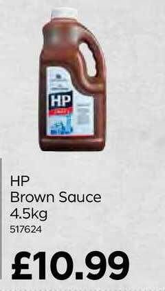 Bestway HP Brown Sauce 4.5Kg offer