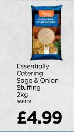 Bestway Essentially Catering Sage & Onion Stuffing 2Kg offer