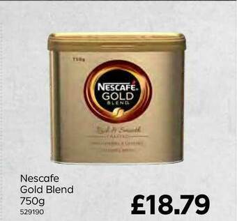Bestway Nescafe Gold Blend 750g offer