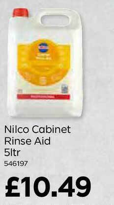 Bestway Nilco Cabinet Rinse Aid 5Ltr offer