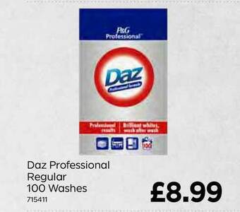 Bestway Daz Professional Regular 100 Washes offer