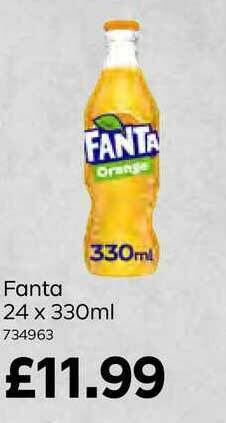 Bestway Fanta 24 X 330ml offer
