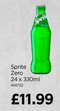 Bestway Sprite Zero 24 X 330ml offer