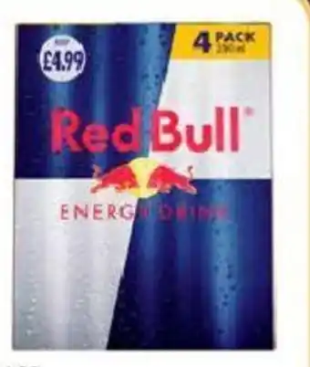 Bestway Red Bull 4 Pack 6x4x250ml offer
