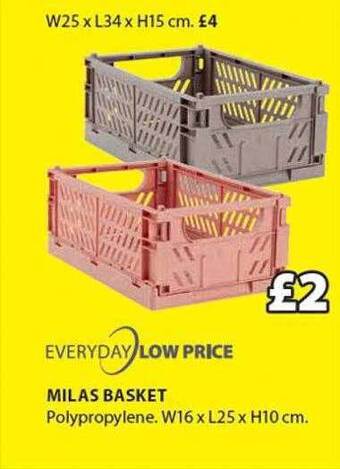 JYSK Milas basket offer