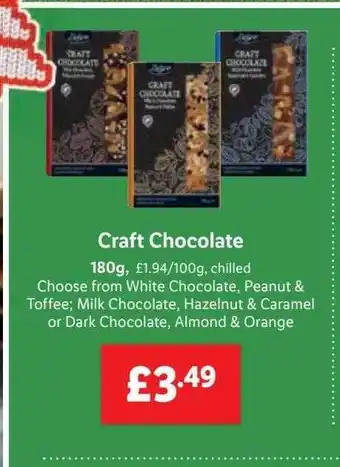 Lidl Craft chocolate offer