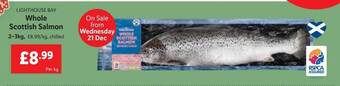 Lidl Whole scottish salmon offer