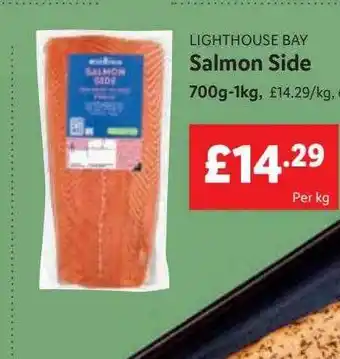 Lidl Salmon side offer