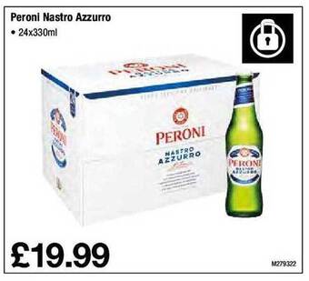 Makro Peroni nastro azzurro offer