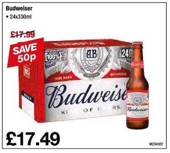 Makro Budweiser offer